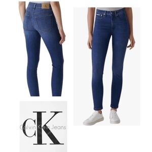 Calvin Klein CK Jeans High-Rise Skinny Ankle Jeans - 4/27 NWT